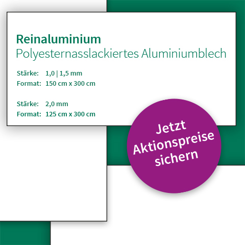 Abverkauf Reinaluminium