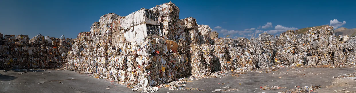 Headerbild: Vom Altpapier zur Recyclingsorte